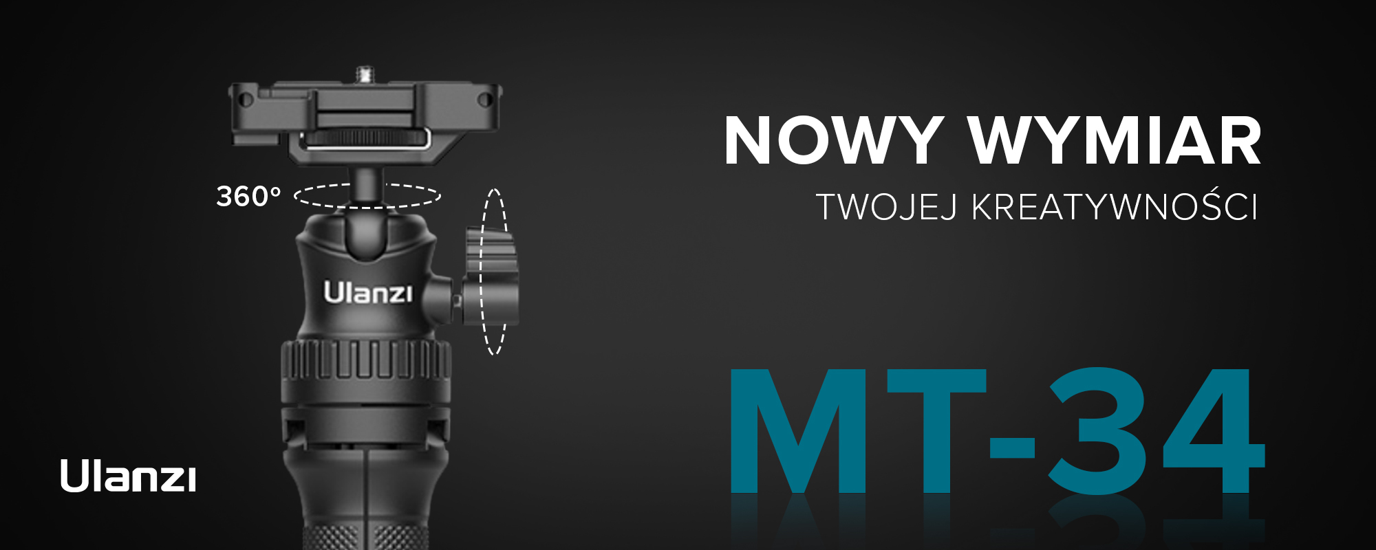 Ramię teleskopowe - statyw Ulanzi MT-34